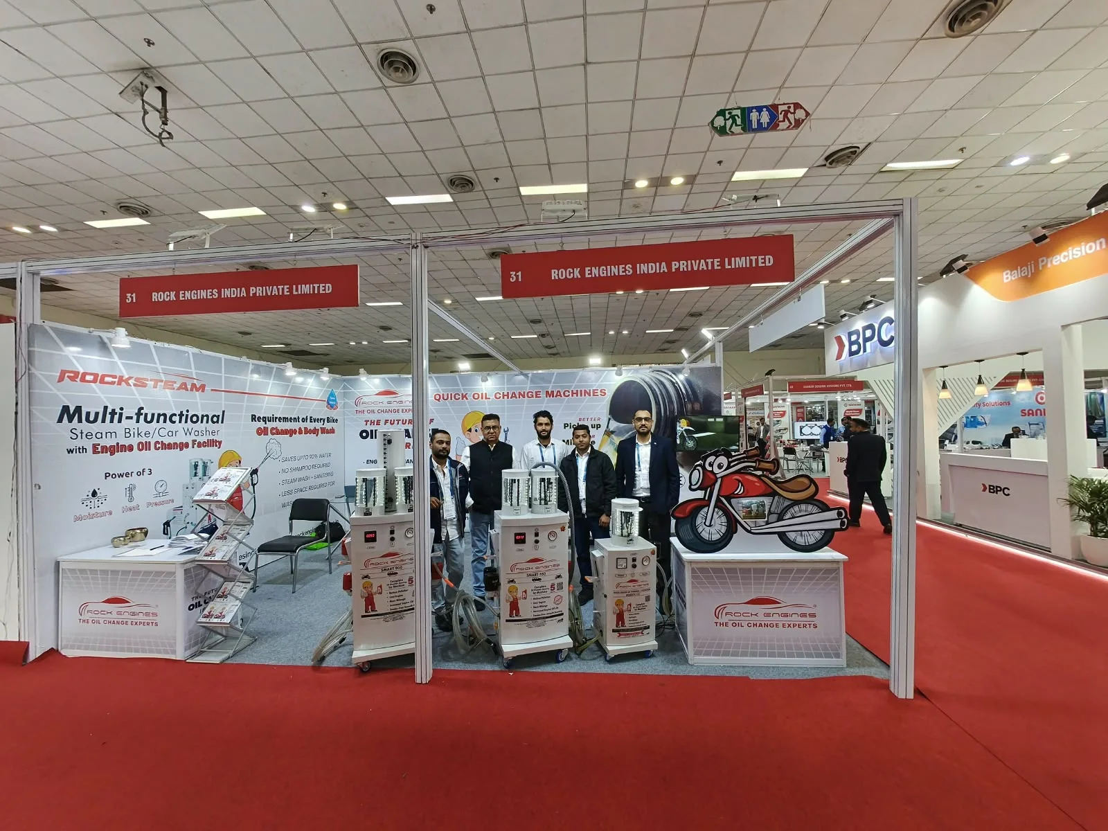 Rock Engines at Bharat Mobility Expo and Automechanika 2024