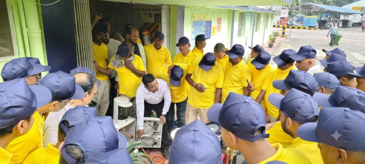 Oil change machine training camp at Indian Oil, Varanasi Divisional Office