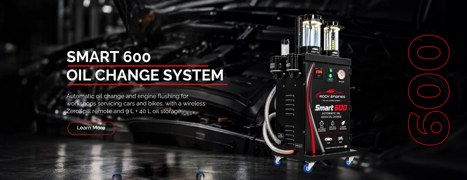 Smart 600 Oil Change System